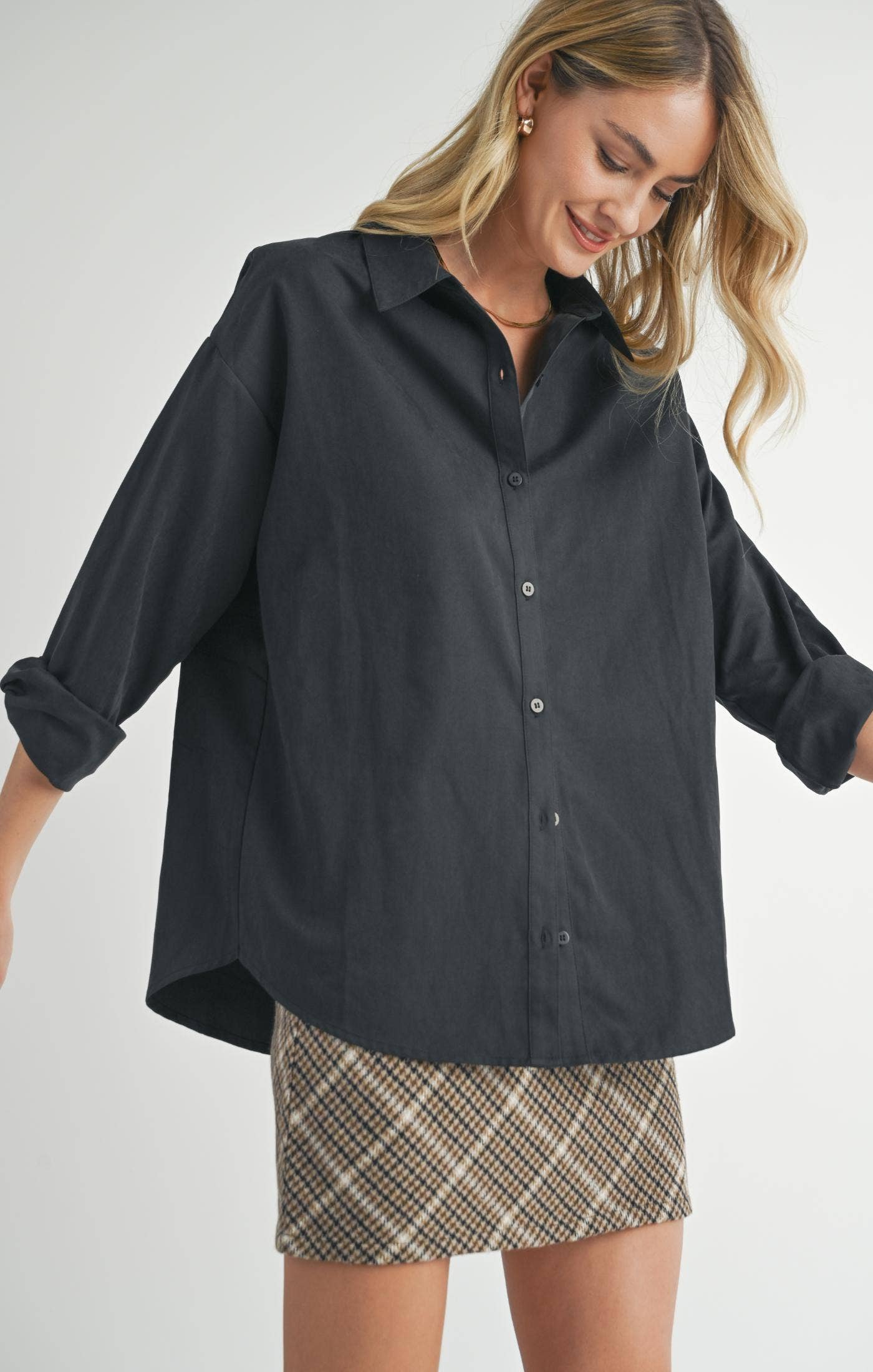 Olive Groves Shirt: BLACK