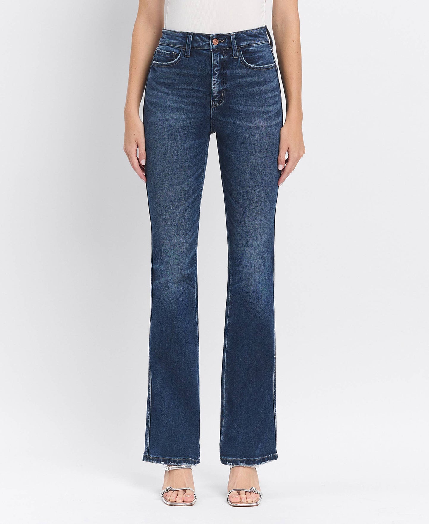 TUMMY CONTROL SUPER HIGH RISE BOOTCUT JEANS